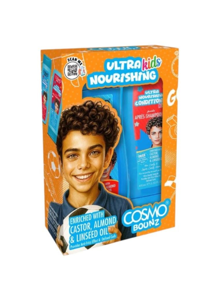 Cosmo Bounz Hair Care Set for Children - Shampoo & Conditioner - 2 x 400ml