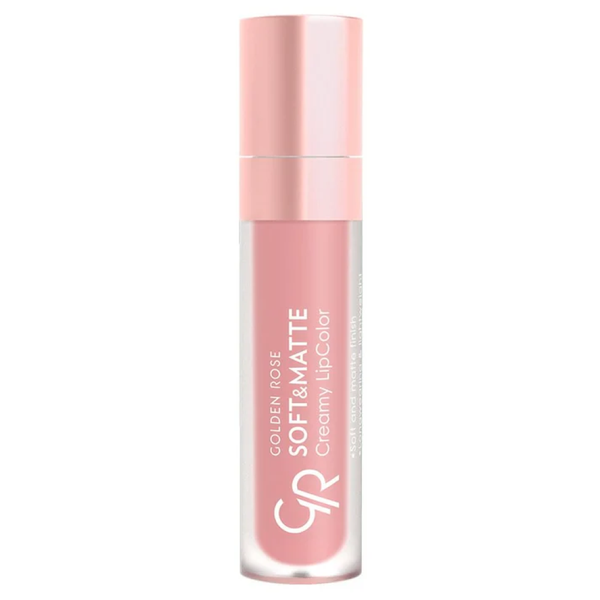 Matte Liquid Lipstick Creamy Long-Wear Shade 105 Golden Rose 5.5ml