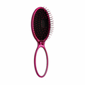 Wet Brush Bob & Go Detangling Hairbrush, Foldable, Mirror, Pink