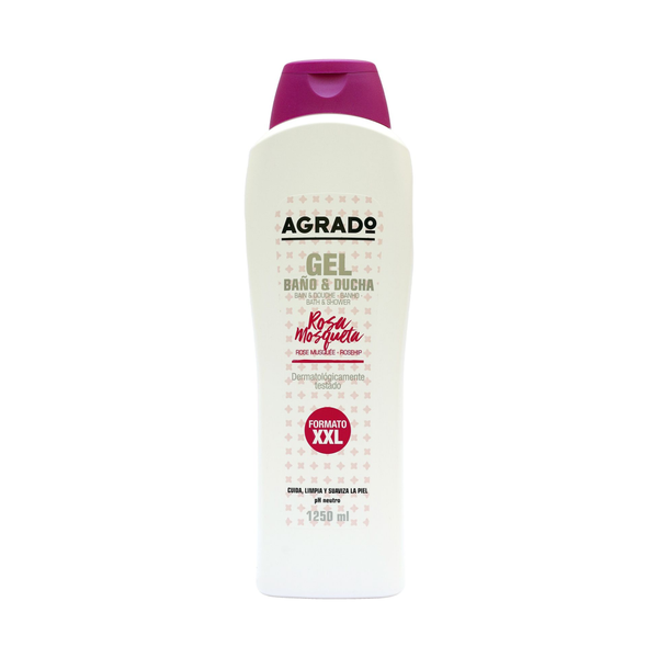 Agrado Rosehip Shower Gel - Moisturizing Body Wash