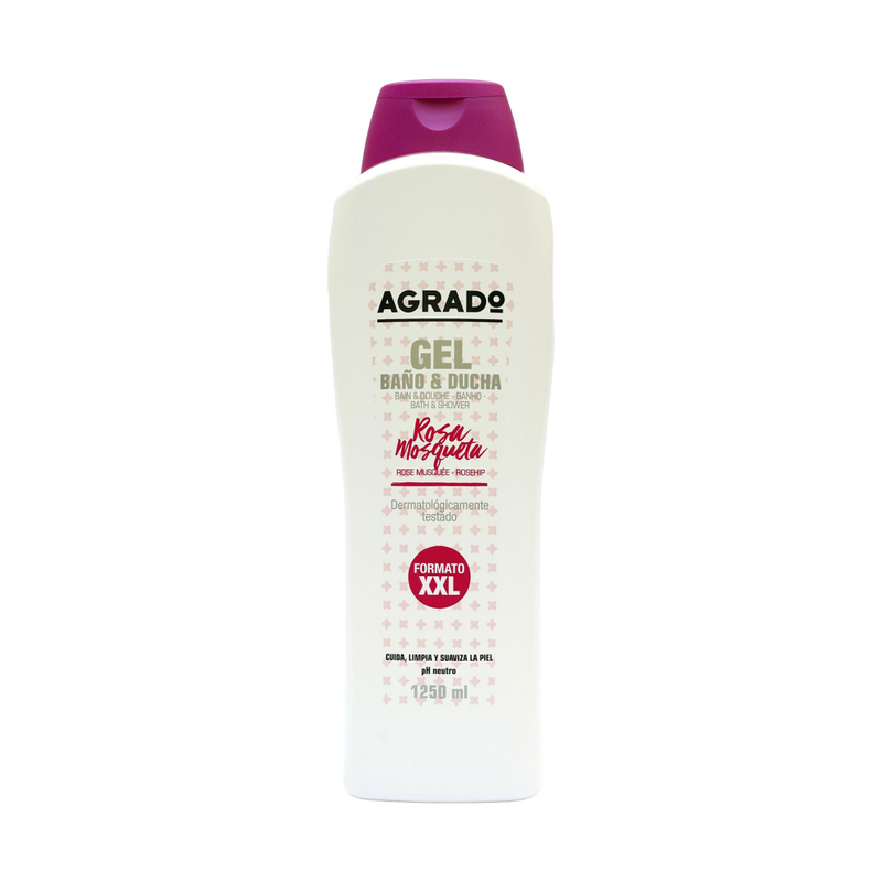 Agrado Rosehip Shower Gel - Moisturizing Body Wash