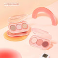 Pink Flash Eyeshadow Palette Trio Pigmented Blendable Powder PK01