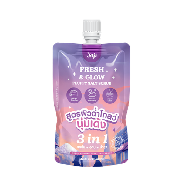 Salt Scrub Fresh & Glow Radiant Skin Joji Secret Young 350g