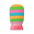 Jellys Body Scrub Loofah, Multicolor, Exfoliating Bath Sponge