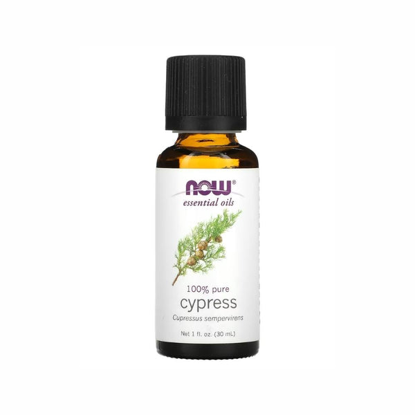 Now Cypress Essential Oil, 100% Pure, Aromatherapy, 30ml