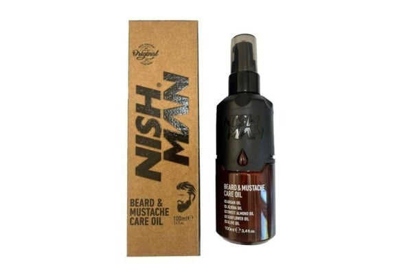 Beard Growth Oil Nourishing Mustache Care Nishman 100ml