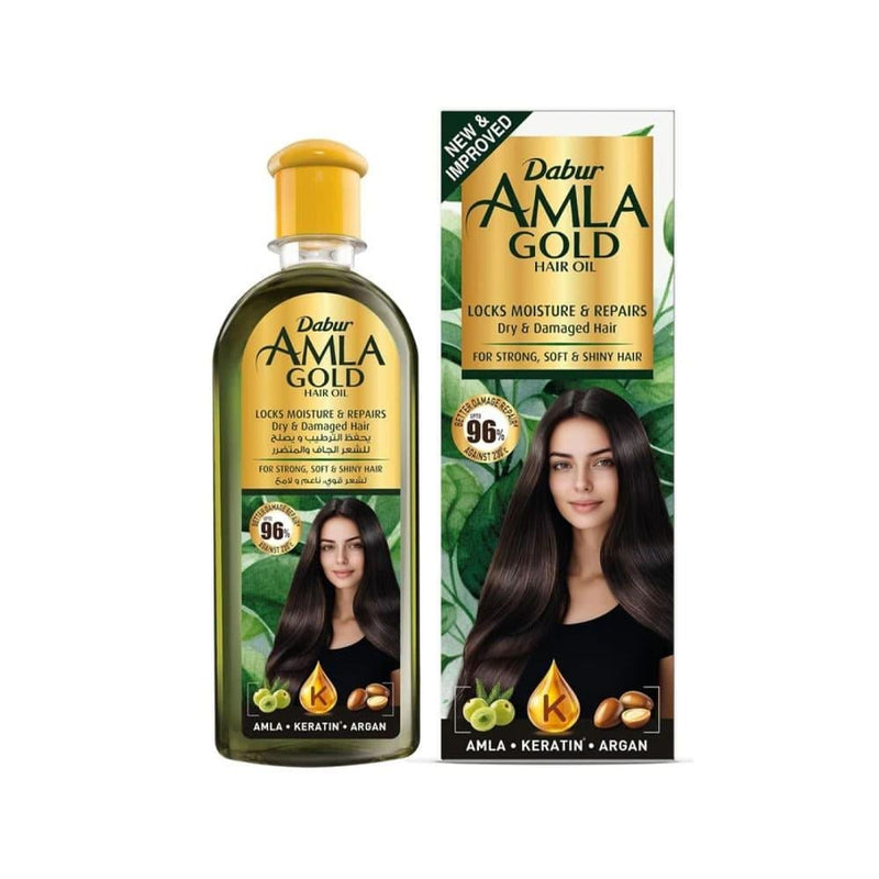 Best Hair Oil for Colored Hair Amla Almond Henna Dabur Amla Gold 200ml
