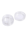 Plastic Cosmetic Container Set - 12 Pieces