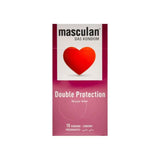 Masculan Double Protection Condom for Enhanced Safety & Pleasure 10 condoms