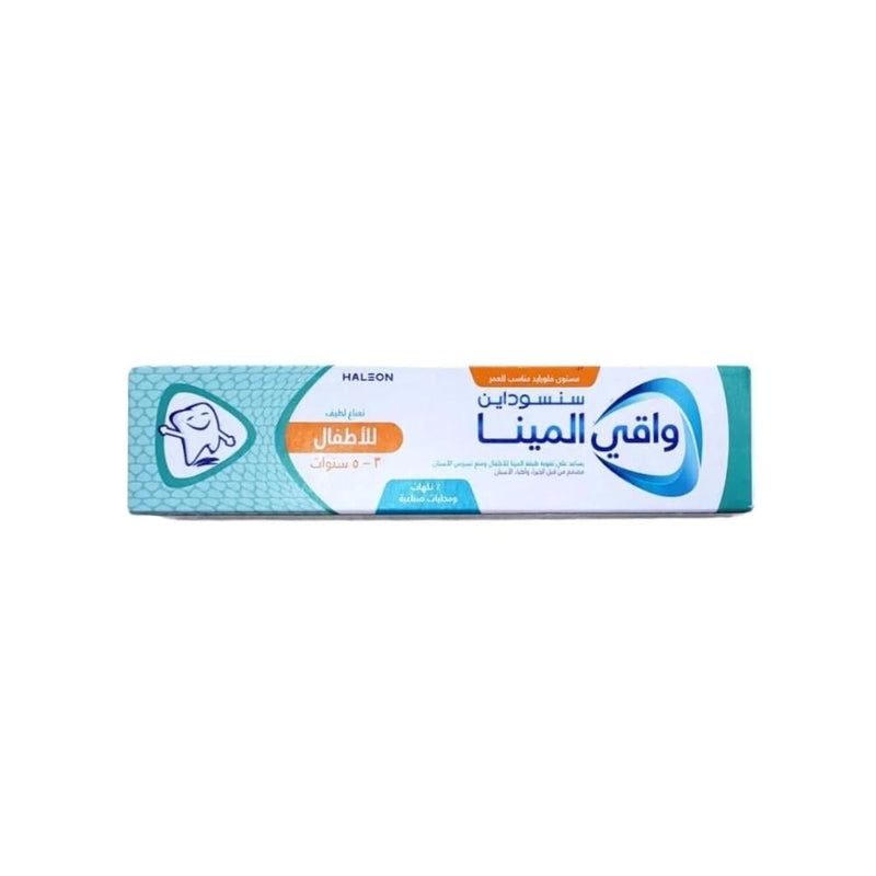 Mild Mint Toothpaste For Children Ages 3-5 Cavity Protection Sensodyne 50g