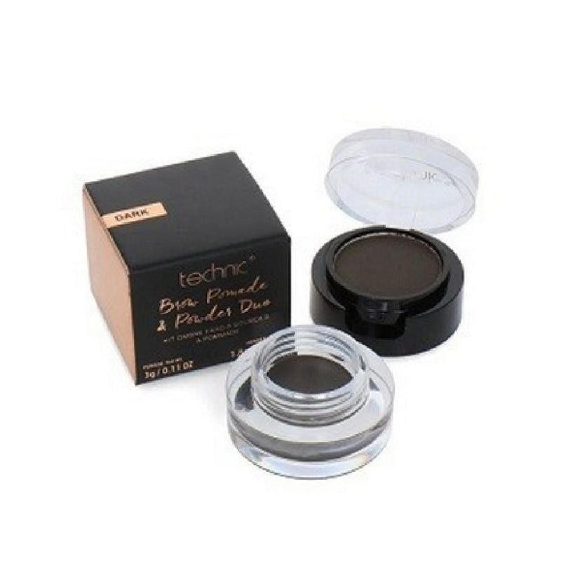 Technic Brow Pomade and Powder Duo Dark 4.8g