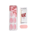 Kiss imPRESS Pale Pink Press-On Nails - Short Oval Shape - 30 Pieces