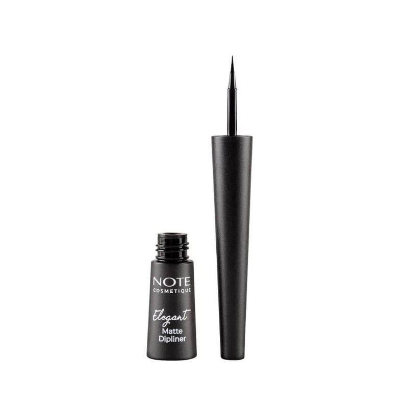 Note Matte Liquid Eyeliner Jet Black Waterproof Smudge-Proof