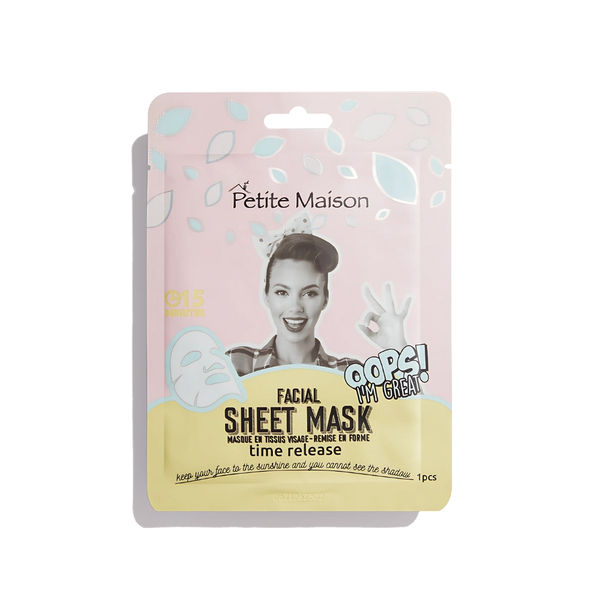 Petite Maison Hydrating Sheet Mask with Vitamin C & Pomegranate 25ml