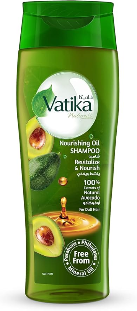 Best Shampoo for Oily Hair Nourishing Avocado Oil Vatika 425ml