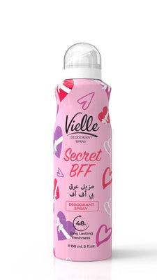 Vielle Secret BFF Deodorant Spray - Long Lasting, Fresh 150ML