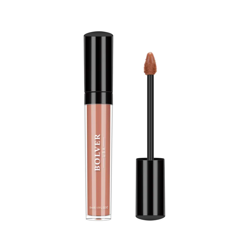 Bolver Liquid Lipstick 312 Natural Beauty Vitamin E Plant Collagen
