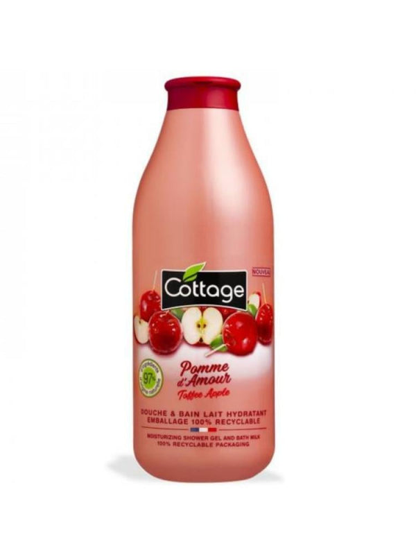 Moisturizing Shower Gel Apple & Caramel Cottage 750ml
