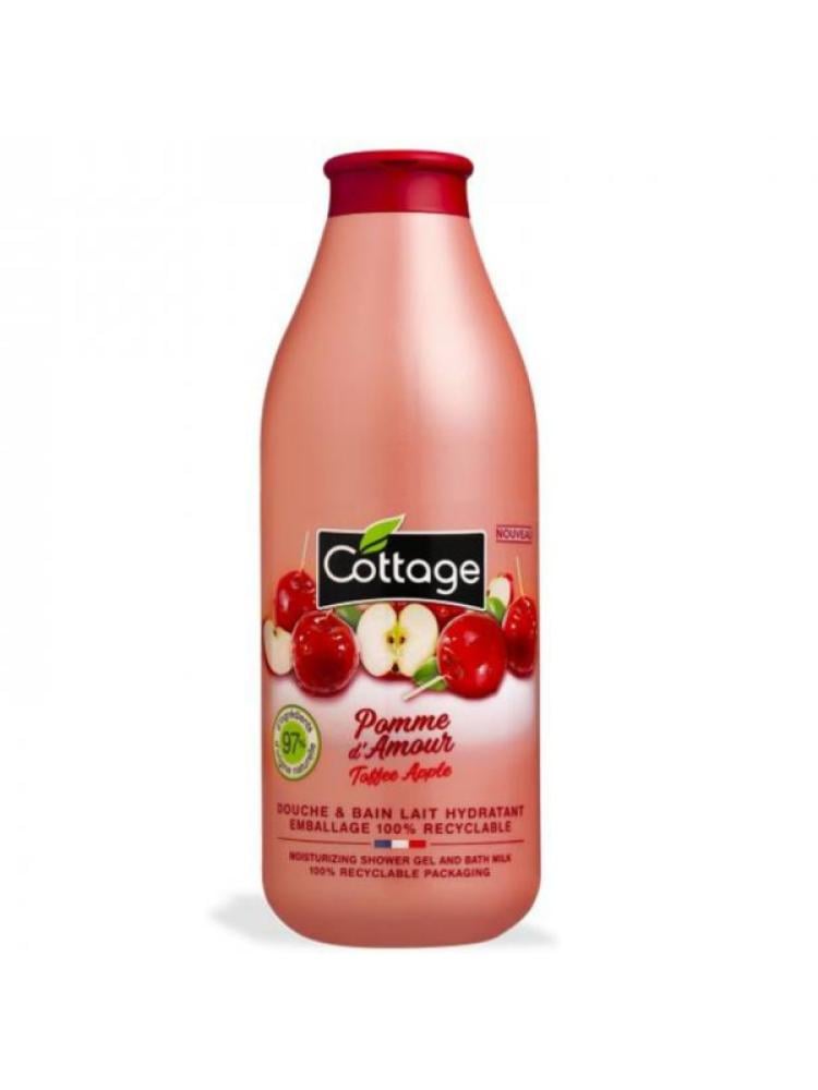 Moisturizing Shower Gel Apple & Caramel Cottage 750ml