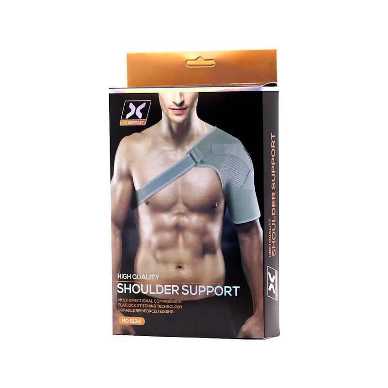 Adjustable Shoulder Support Brace for Posture Alignment - Breathable Design