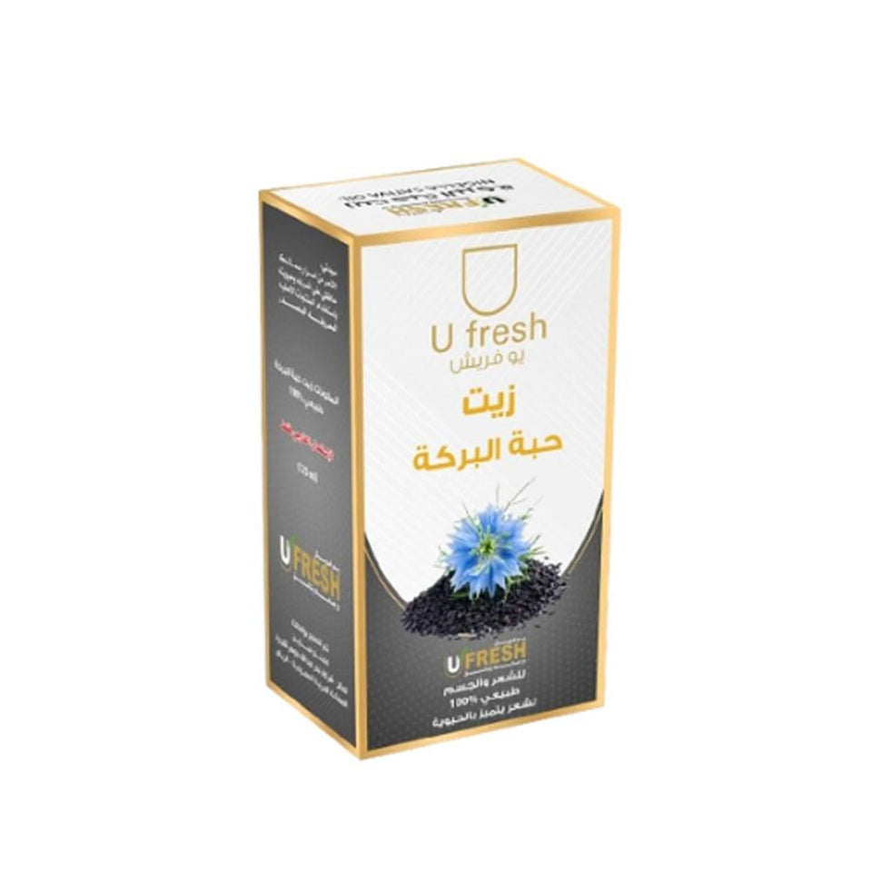 U Fresh Black Seed Oil for Hair & Body Nourishing & Moisturizing 125ml