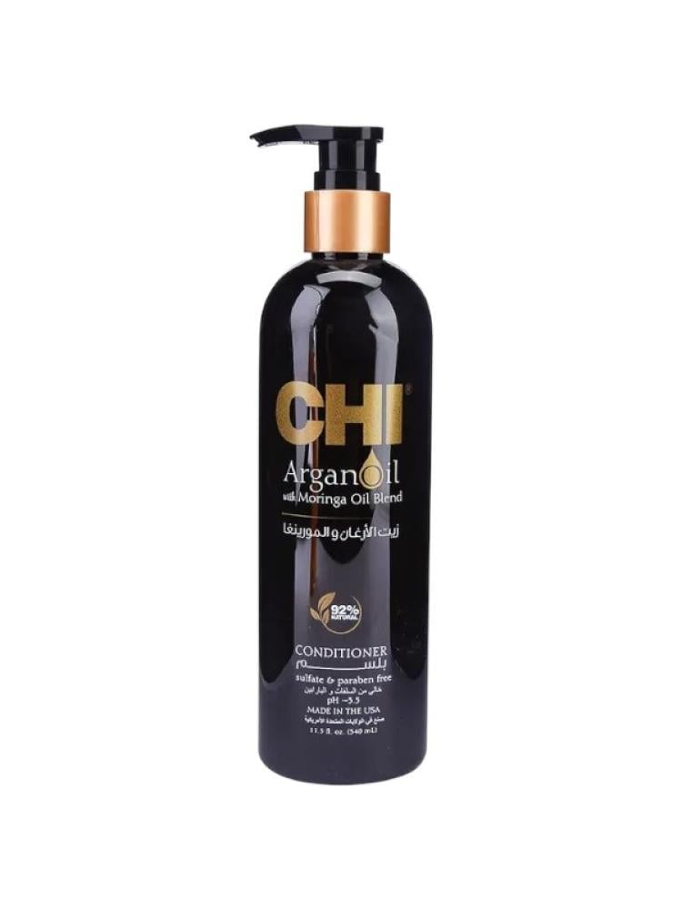 Chi Argan & Moringa Oil Conditioner for Dry Damaged Hair - 340ml