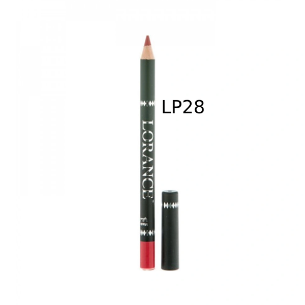 Lip Liner For Fuller Lips Berry Red Wooden Pencil Lorance 1.5g