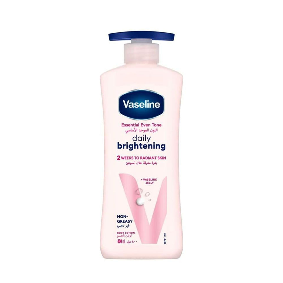 Vaseline Healthy Bright Even Tone UV Protection Lotion for Brighter Skin 400ml