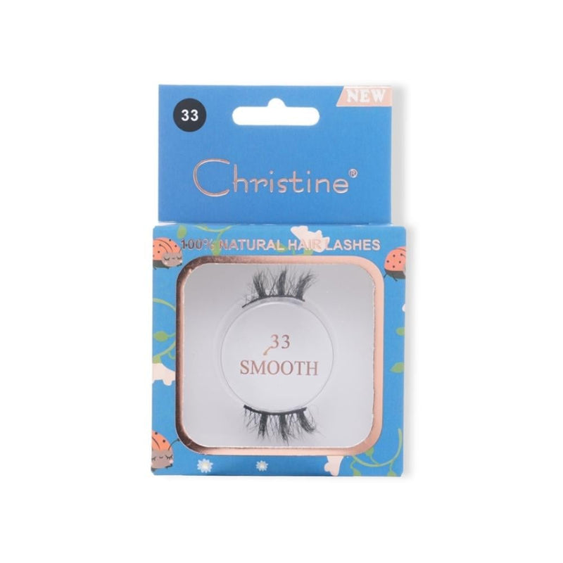 Christine Natural Hair Eyelashes Model CH-E2115 Silk Cotton Band