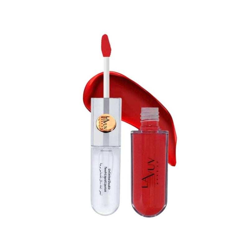 Lavuv Liquid Lipstick and Ultra Shine Lip Gloss 16-Hour Wear 208