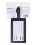 Solo Go Luggage Tag Information Add-on BK25-321 for Easy Bag Identification