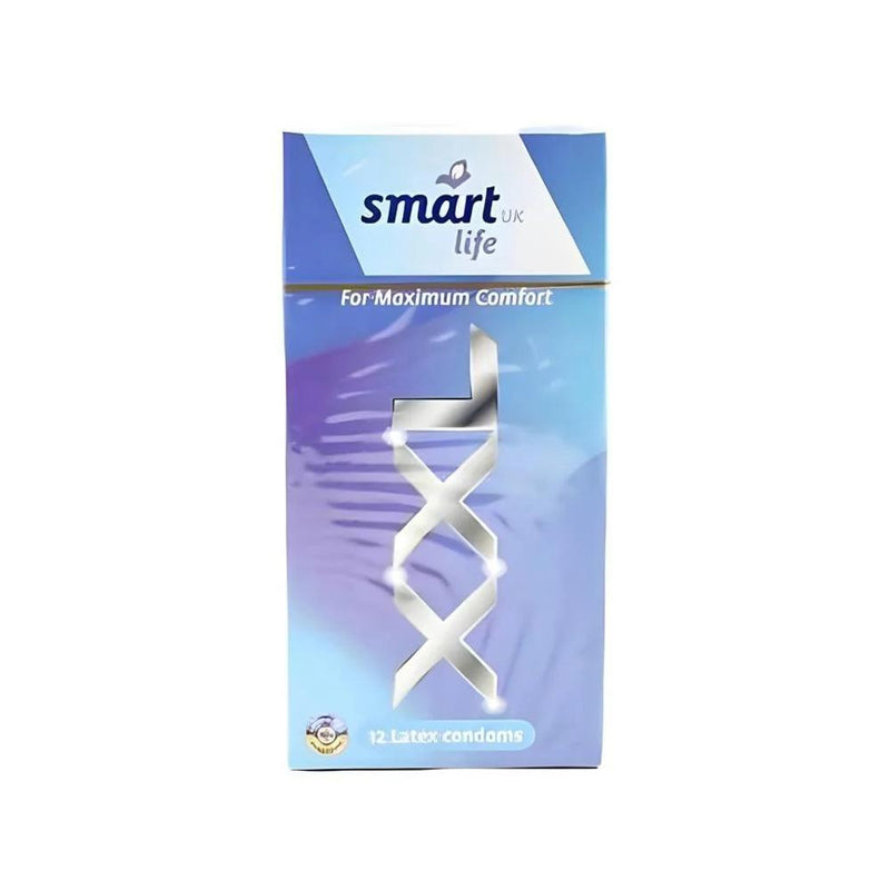 Smart Comfort XXL Male Condoms, Latex, 12 Count
