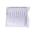 Salon System Disposable Pedicure Slippers White Foam (50 Pairs)