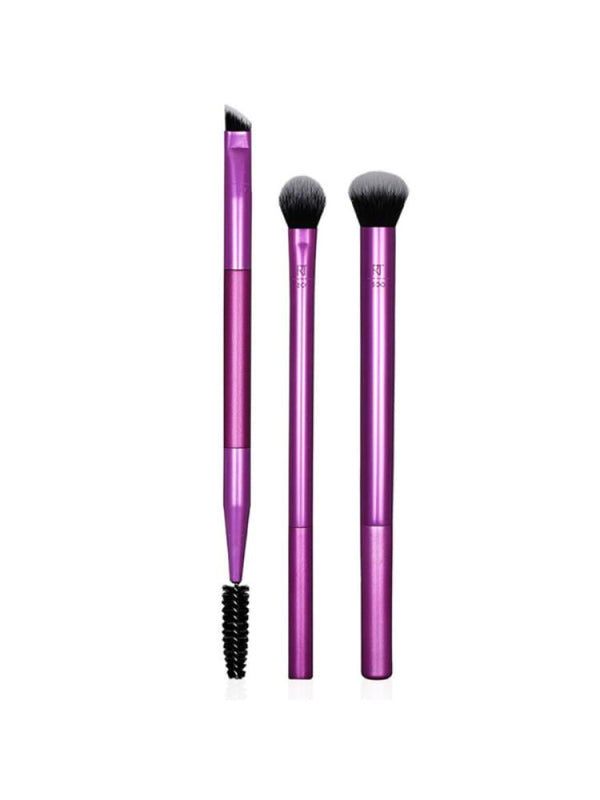 Real Techniques Eye Shade & Blend Brush Set - Synthetic Bristles