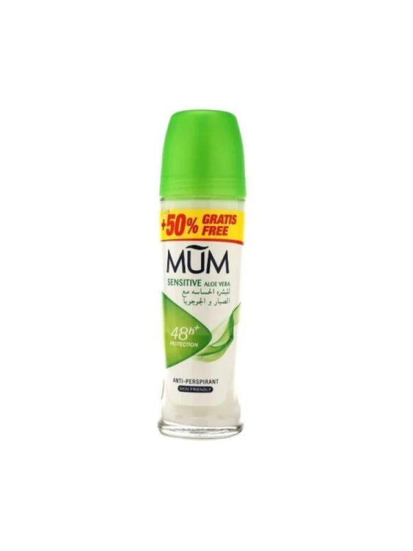 Roll On Deodorant Sensitive Skin Aloe Vera Jojoba Mum 75ml