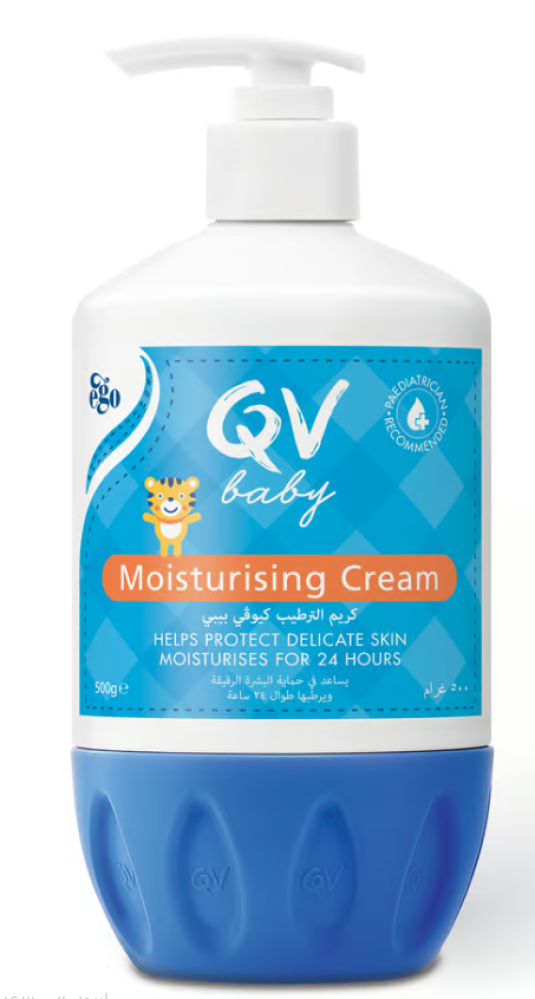 Buy Baby Moisturising Cream Hydrating Sensitive Skin QV 500g