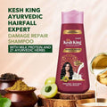 Damage Repair Shampoo Hair Fall Control Ayurvedic Milk Protein Emami Kesh King 340ml
