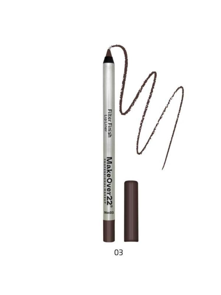 Lip Liner Pencil Long Lasting Matte MakeOver22 1.8g Shade 01