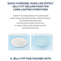 Hydrating Toner Pads Centella Asiatica Soothing Jelly Fit Ampoule Skin1004 60pcs