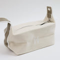 Salon System Multi-Use Bag White Canvas Beige Stripe