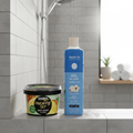 Beatrice On Shower Gel & Beauty Jar Body Scrub Set - Cotton, Talc & Pineapple Scent - 750ml + 360g