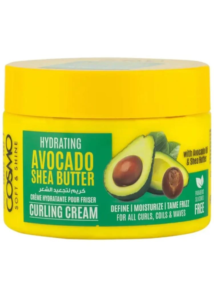 Cosmo Curl Cream with Avocado & Shea Butter for Defined Curls - 325ml