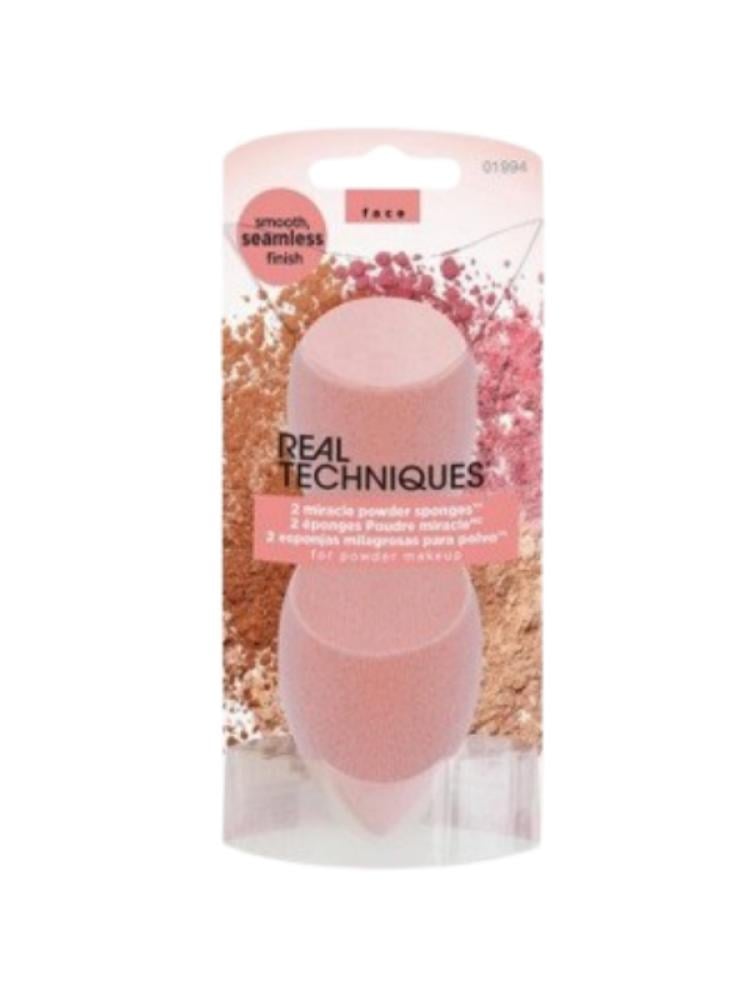 Miracle Powder Makeup Sponge Set 2 Pieces Real Techniques