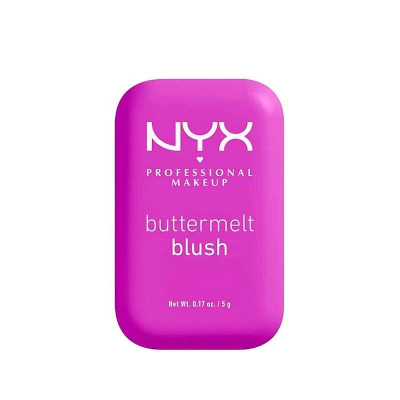 Nyx Buttermelt Blush, Matte Powder Cheek Color, 12 All The Butta