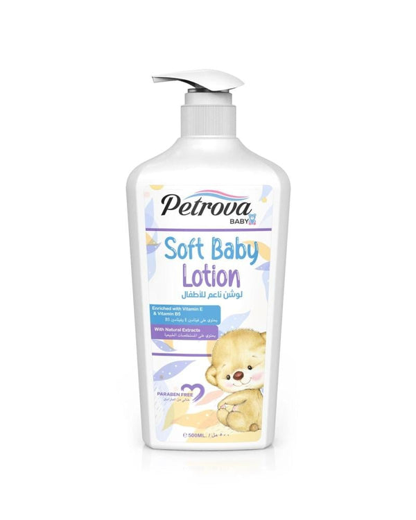 Soft Baby Lotion Hydrating Sensitive Skin Care Petrova 500ml