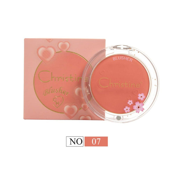 Powder Blush Radiant Finish Highly Pigmented Formula Christine No. 07