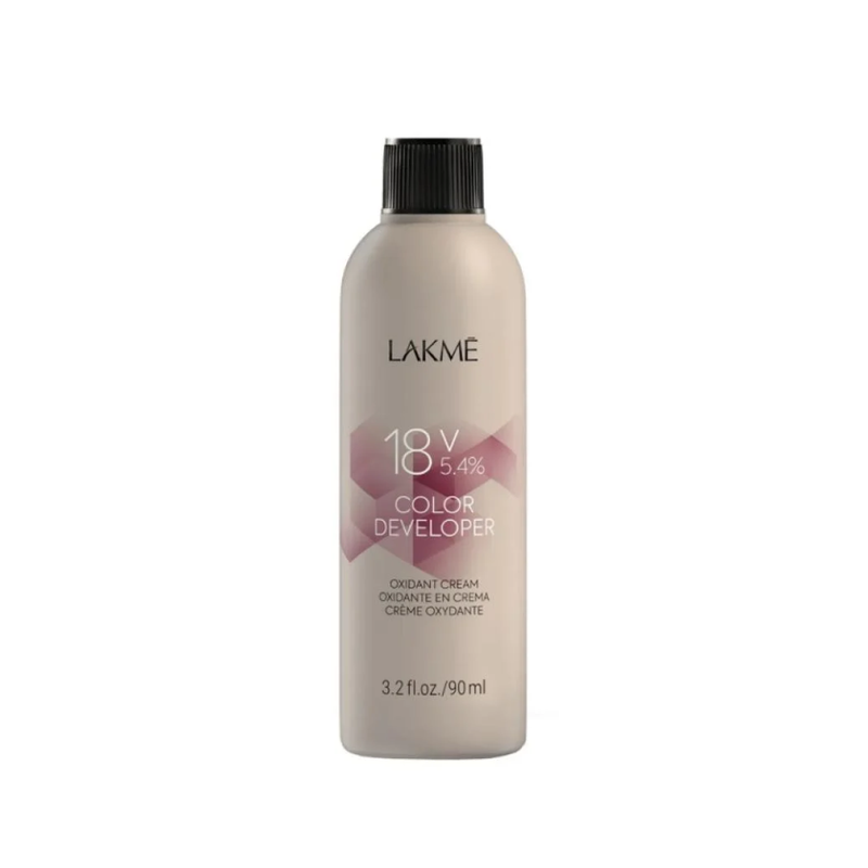 Lakme Color Developer 18 Vol 5.4% Cream Oxygen Hair Dye Activator 90ml
