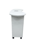 Salon System Pedicure Table - White - Salon Furniture