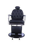 Salon System B6112 Men's Barber Chair Black