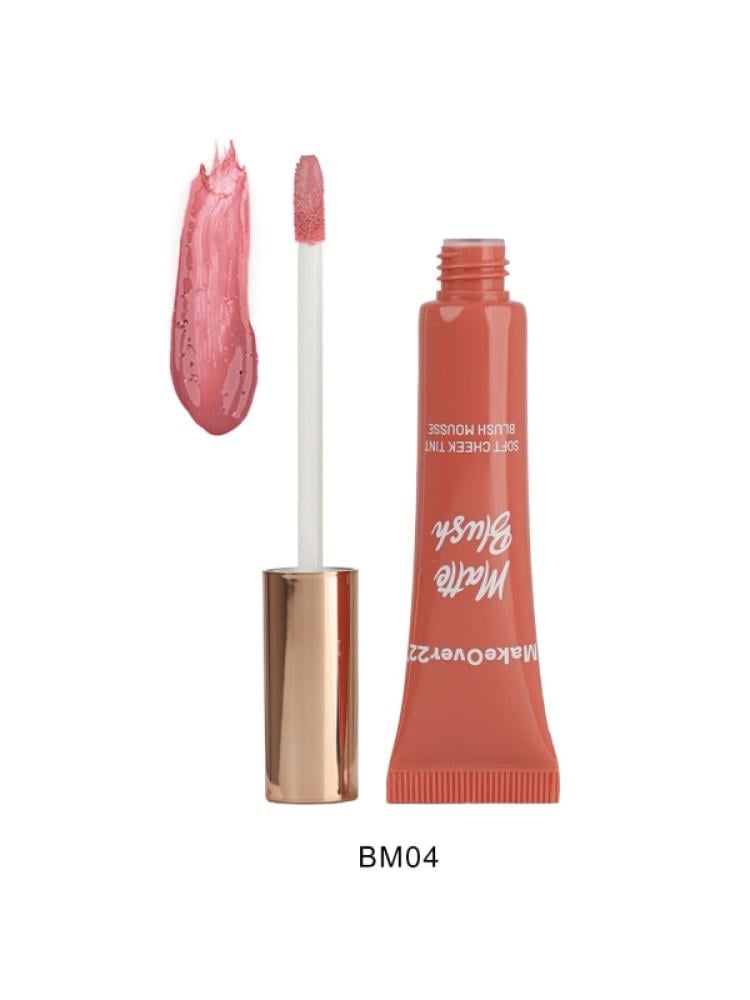 Matte Liquid Lip and Cheek Tint Long-Lasting BM04 Make Over 22 6ml